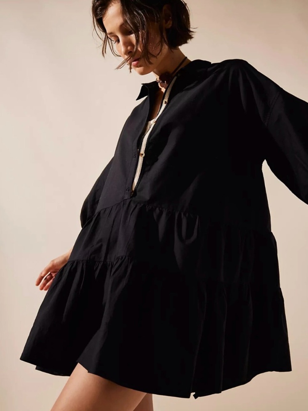 Free People Misha Tunic Shirt Dress